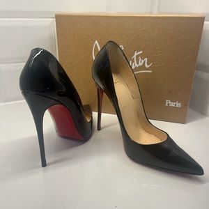 So Kate louboutins size 38.5 worn 3 times